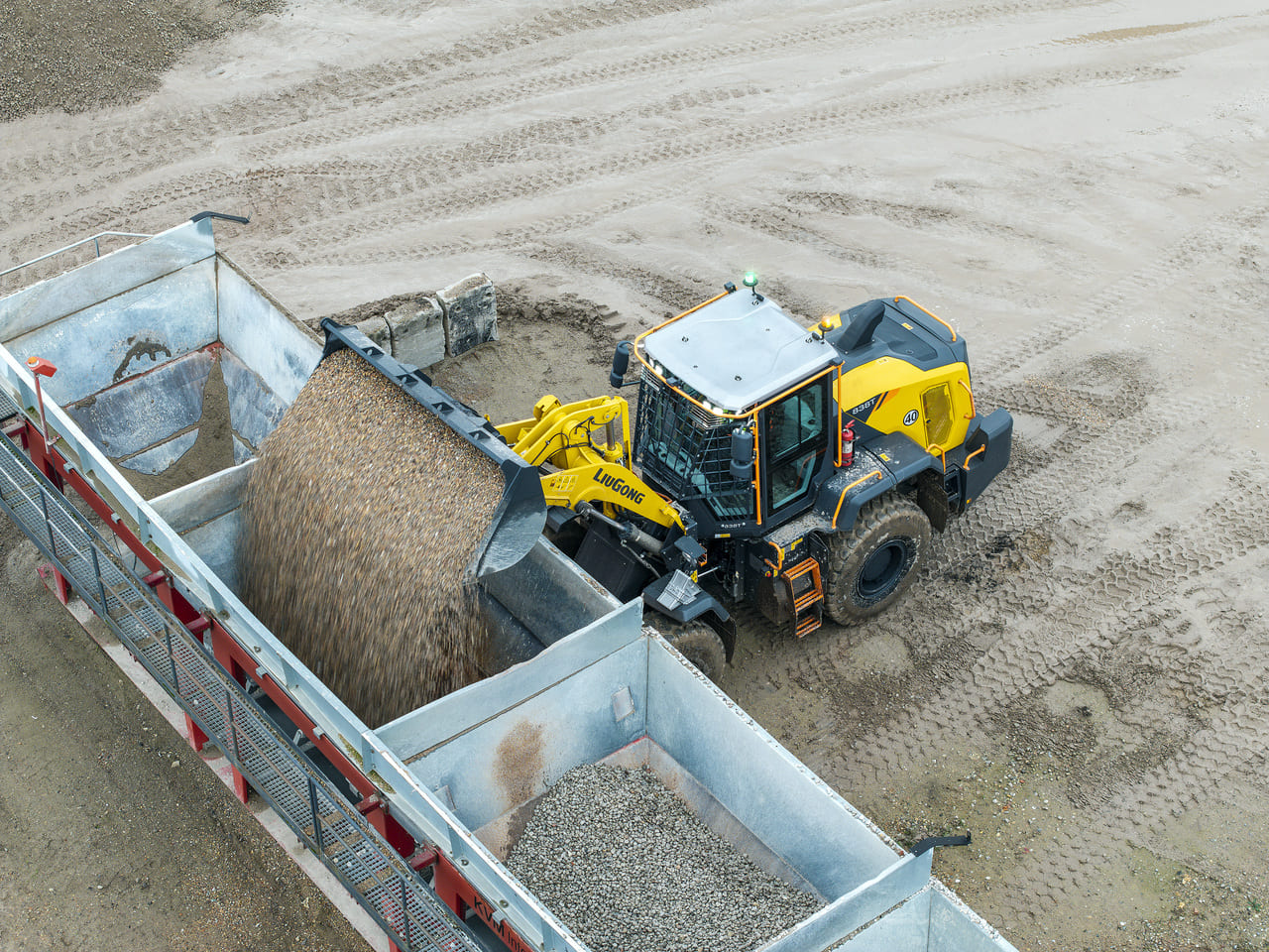 Фронтальный погрузчик LiuGong 838T